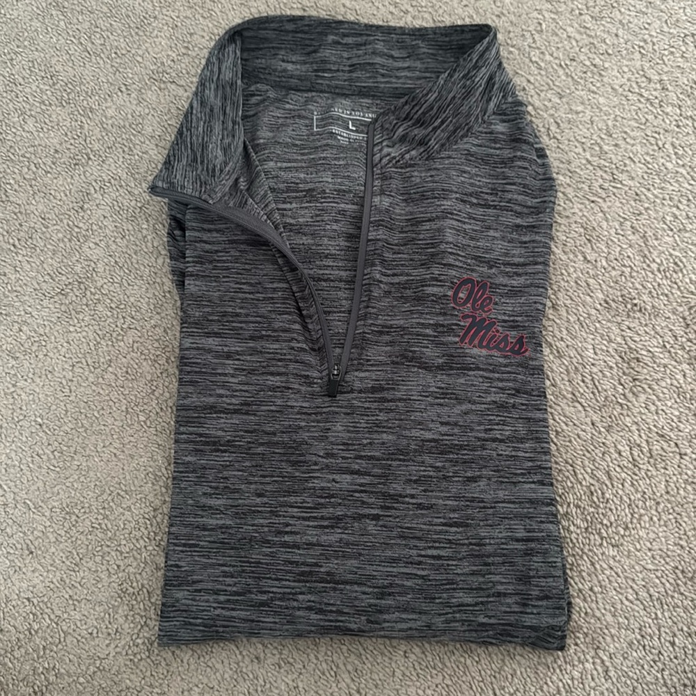 Ole Miss Long Sleeve Quarter Zip